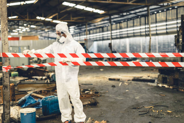 Professional Crime Scene Cleanup technician working in Red Cloud, NE